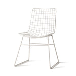 Cadeira metal branco  - em stock